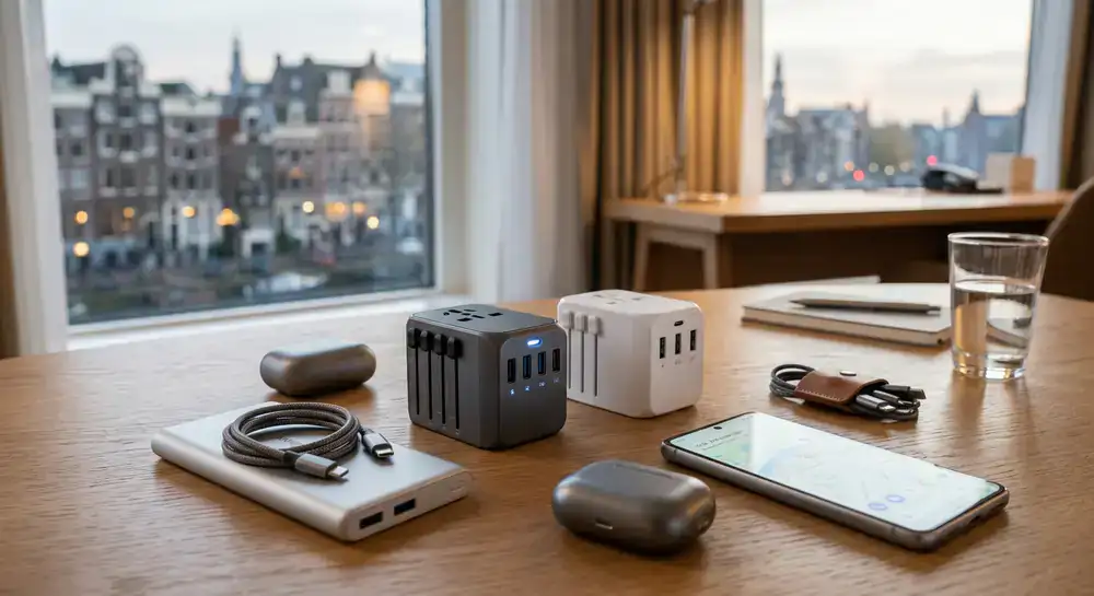 Slimme reisstekkers en gadgets